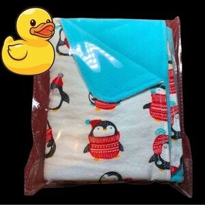 🧊🐧❄️💙CUTE cuddle blanket💙❄️